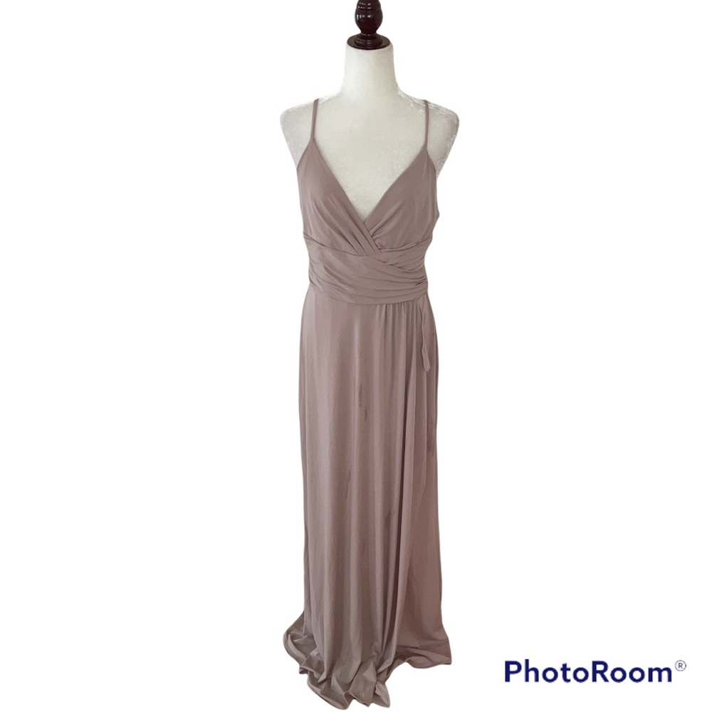 Amsale Nude Dress